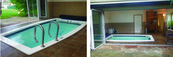 small pool installation