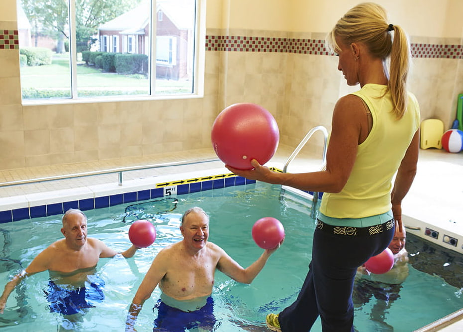 rehab and exercise pools