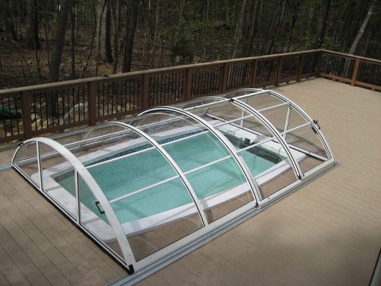 500OS swim spa with pool cover