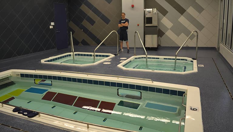 uconn hydrotherapy room