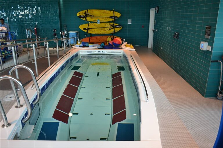 spaulding rehab hospital hydrotherapy pool