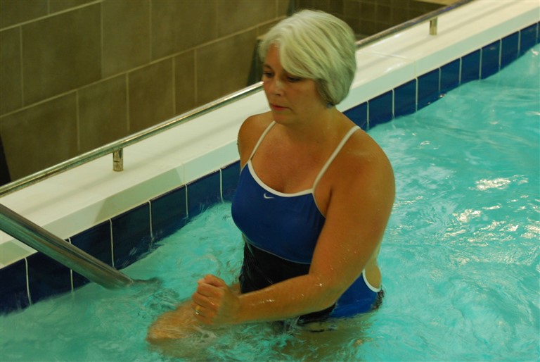 back rehab aquatic therapy