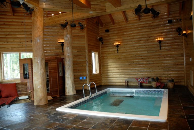 large home luxury swim spa
