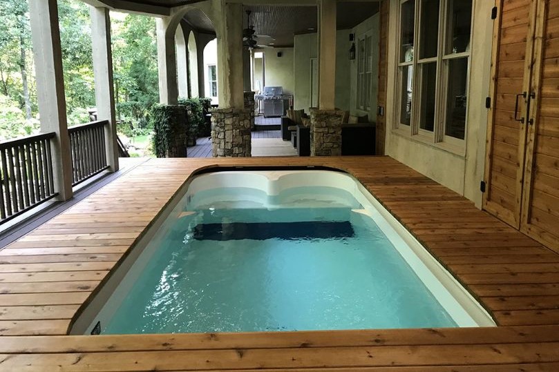 custom lap pool