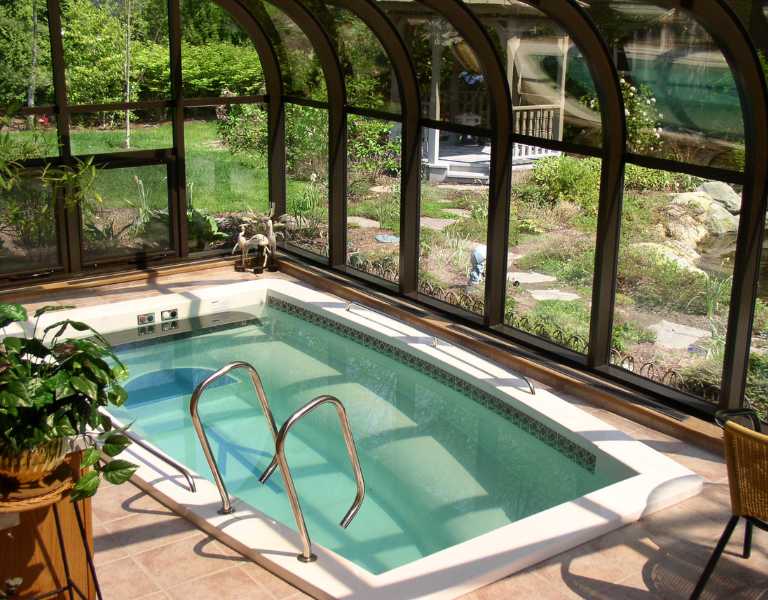 indoor pool ideas solarium