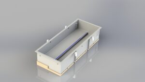 20' x 12' with 3.5' and 4' water depths