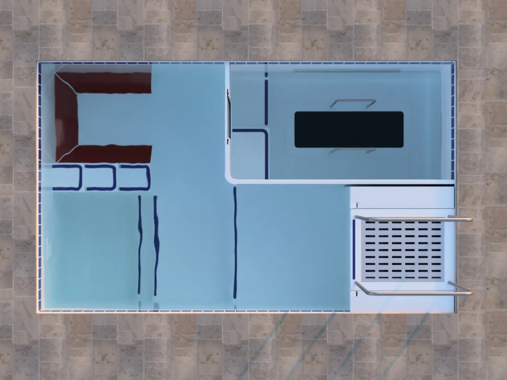 Custom therapy Pool with DepthSelect
