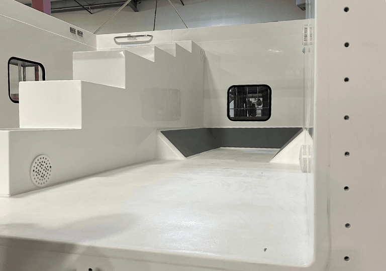 fiberglass swim spa