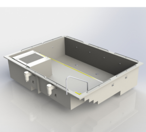 Custom plunge with lift and two depths