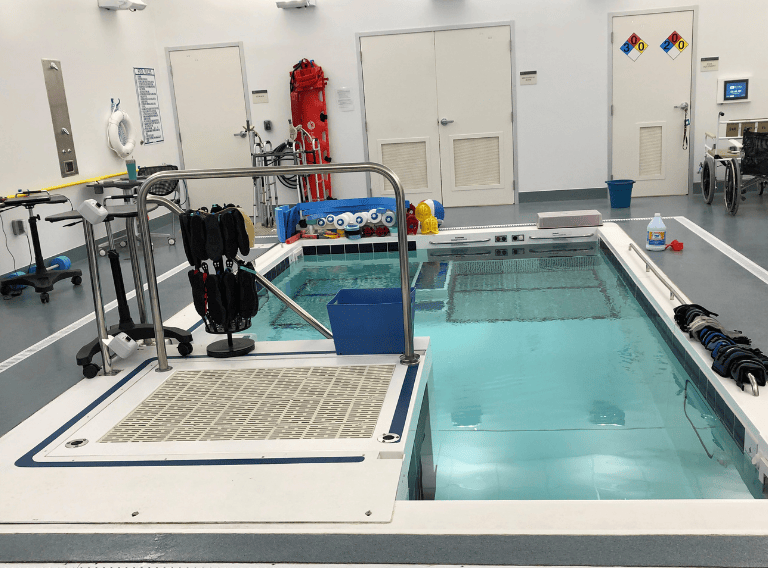 Baylor Scott White therapy pool