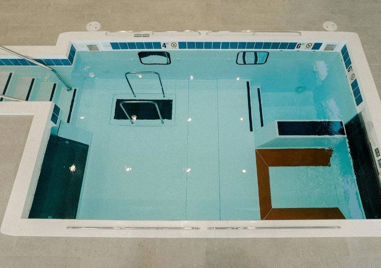 Health club SwimEx hydrotherapy pool