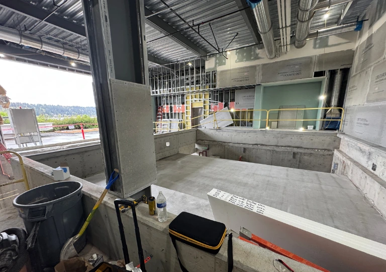 athletic training facility hydrotherapy pool installation