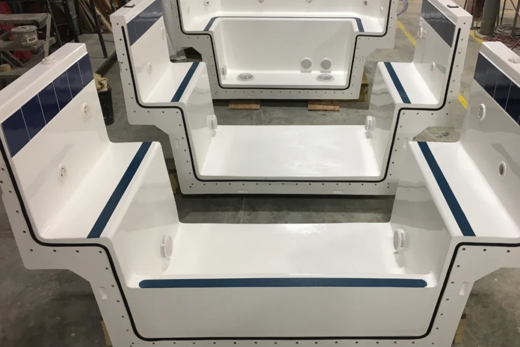 SwimEx plunge pool made of fiberglass